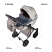 Детская коляска Anex e/type 2 в 1 2023 Eden